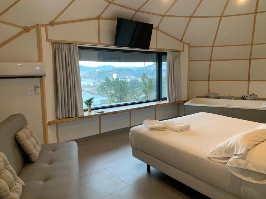 Hotel Glamping Do Mar Baiona Exterior foto