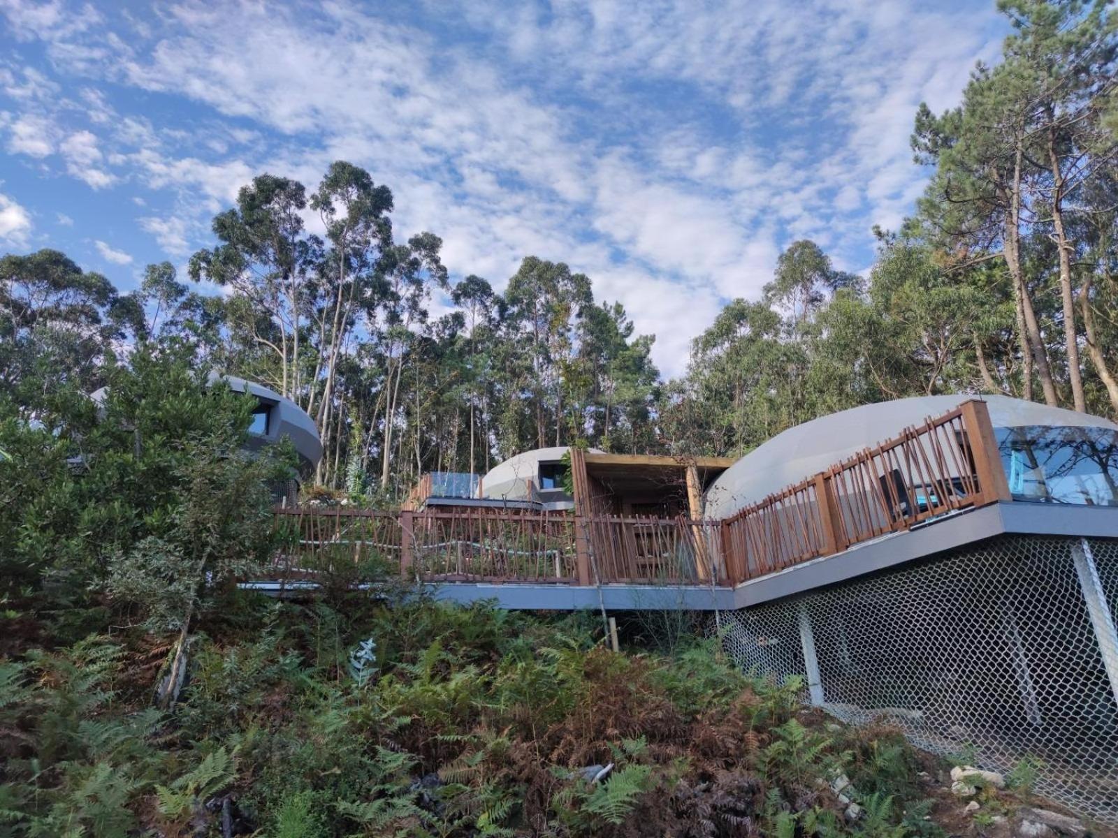 Hotel Glamping Do Mar Baiona Exterior foto